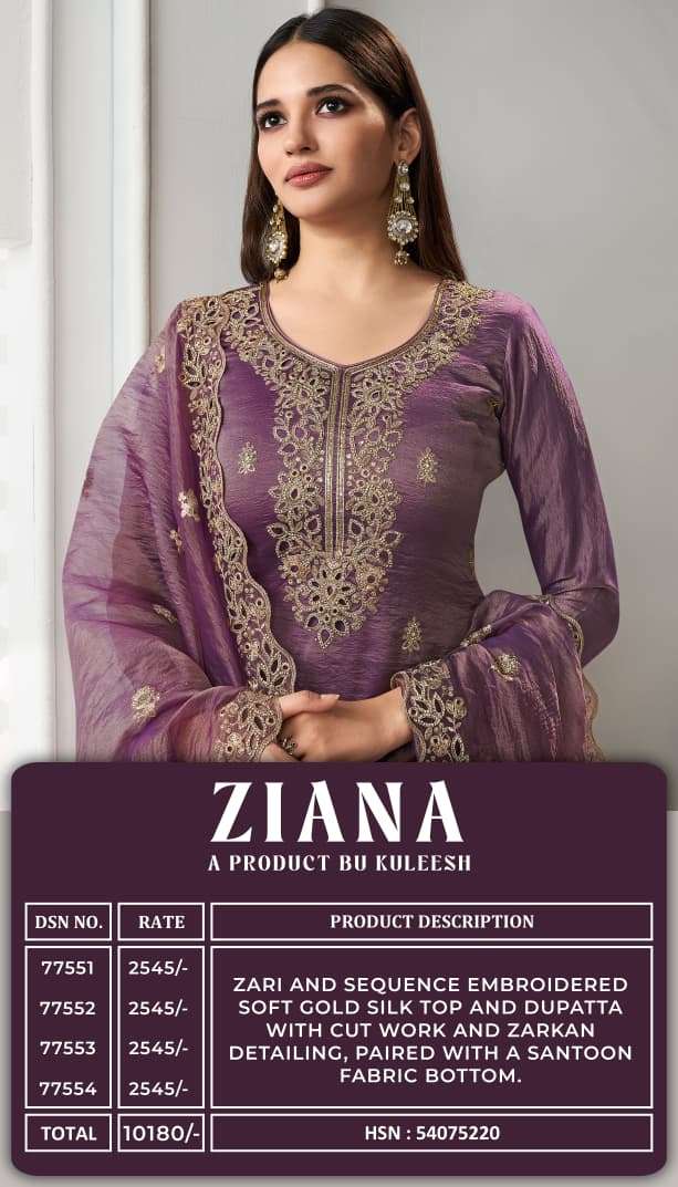 Vinay Fashion Kuleesh Ziana