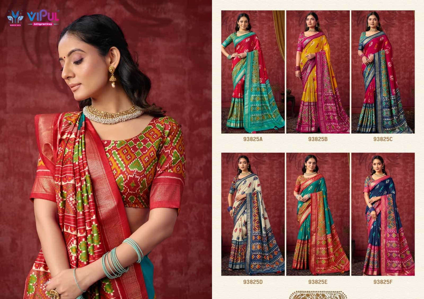 Vipul Aroma Silk Plus Vol 12 Soft Silk Party Wear Saree