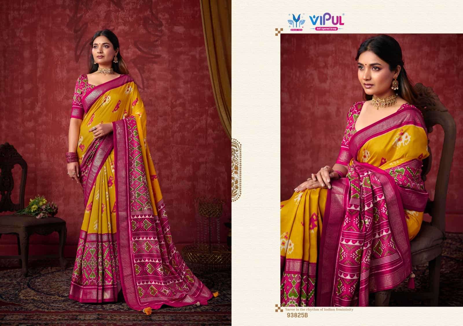 Vipul Aroma Silk Plus Vol 12 Soft Silk Party Wear Saree