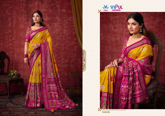 Vipul Aroma Silk Plus Vol 12 Soft Silk Party Wear Saree