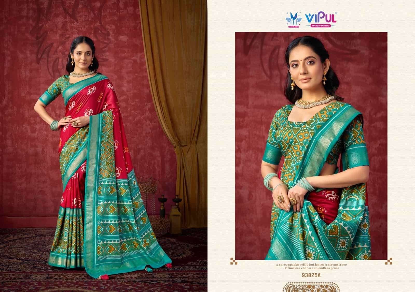 Vipul Aroma Silk Plus Vol 12 Soft Silk Party Wear Saree