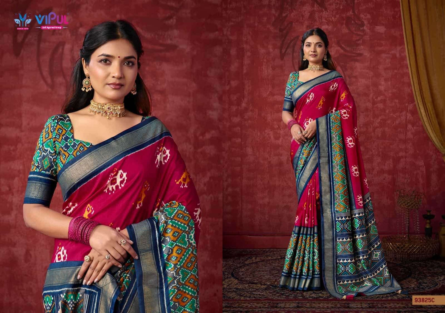 Vipul Aroma Silk Plus Vol 12 Soft Silk Party Wear Saree
