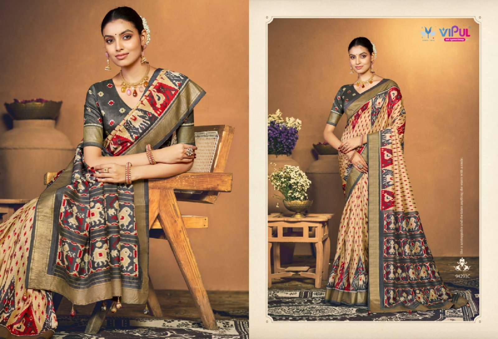 Vipul Aroma Silk Plus Vol 16 Soft Silk Saree