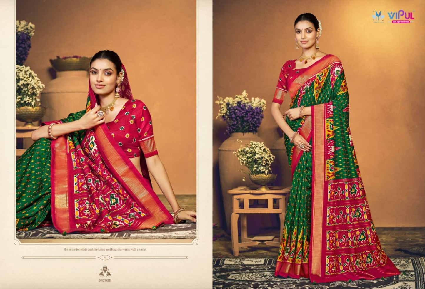 Vipul Aroma Silk Plus Vol 16 Soft Silk Saree