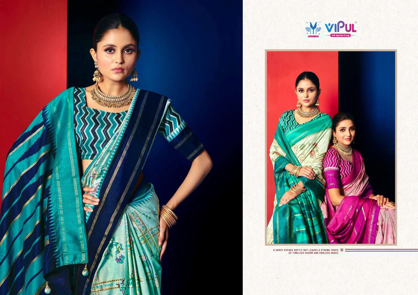 Vipul Aroma Silk Plus Vol 18 Soft Silk Saree Collection