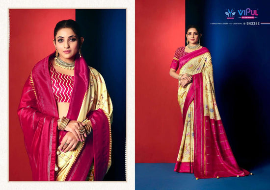 Vipul Aroma Silk Plus Vol 18 Soft Silk Saree Collection