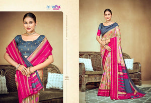 Vipul Fashion Aroma Silk Plus Vol 19 94374 Colors Soft Silk Saree