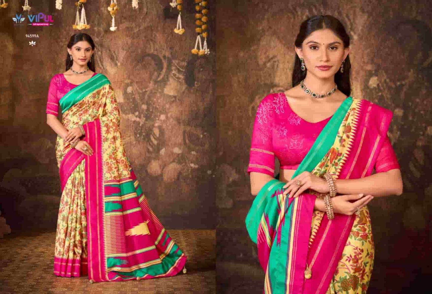 Vipul Fashion Aroma Silk Plus Vol 20 Dola Silk Saree