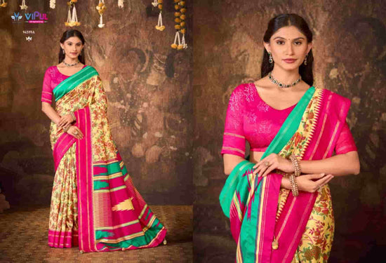 Vipul Fashion Aroma Silk Plus Vol 20 Dola Silk Saree