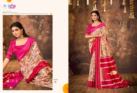 Vipul Fashion Aroma Silk Plus Vol 20 Dola Silk Saree