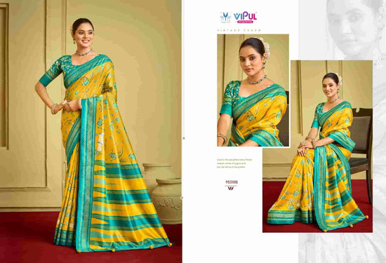 Vipul Fashion Aroma Silk Plus Vol 21 Dola Silk Saree