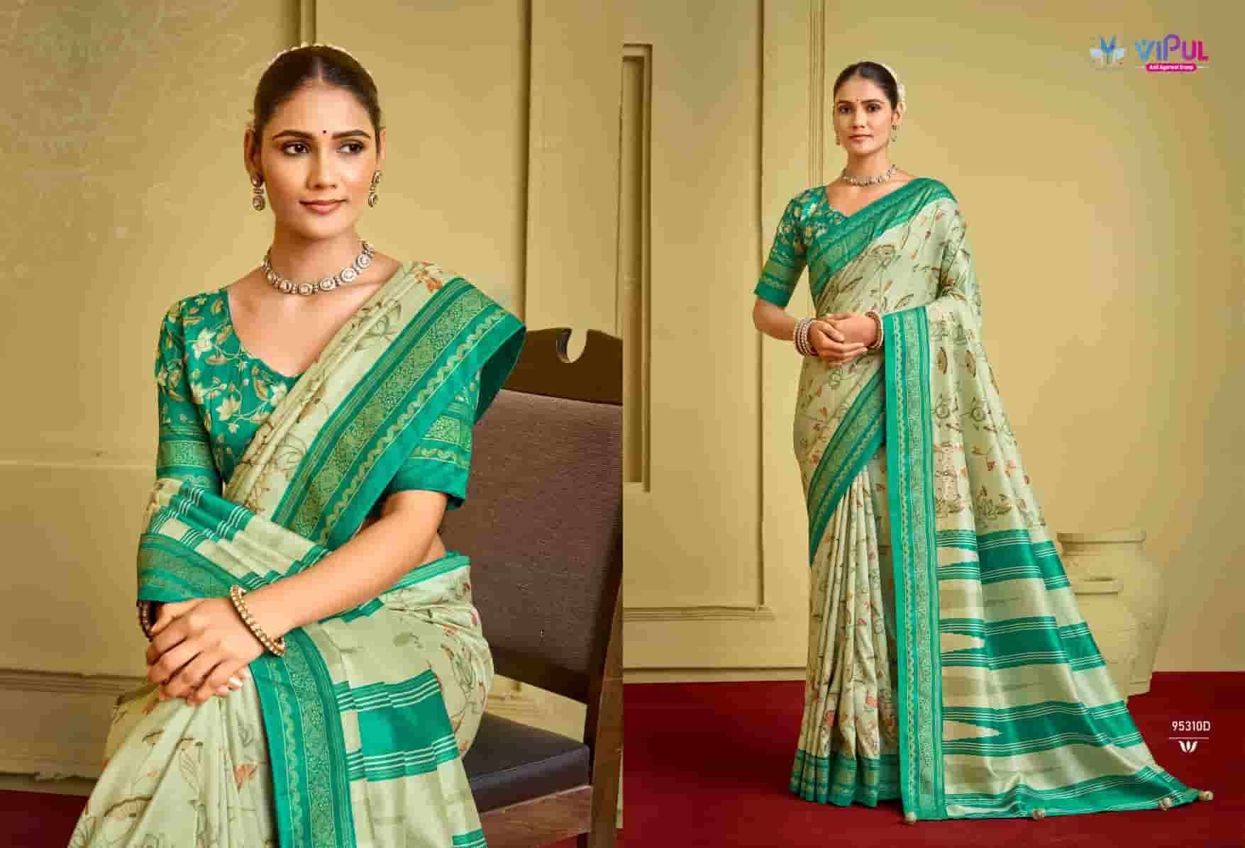 Vipul Fashion Aroma Silk Plus Vol 21 Dola Silk Saree