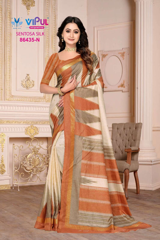 Vipul Fashion 86435 Colors Soft Silk Saree
