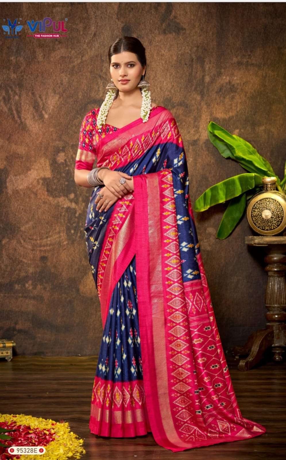 Vipul Fashion 95328 Colors Soft Silk Saree - Amrah Wholesale