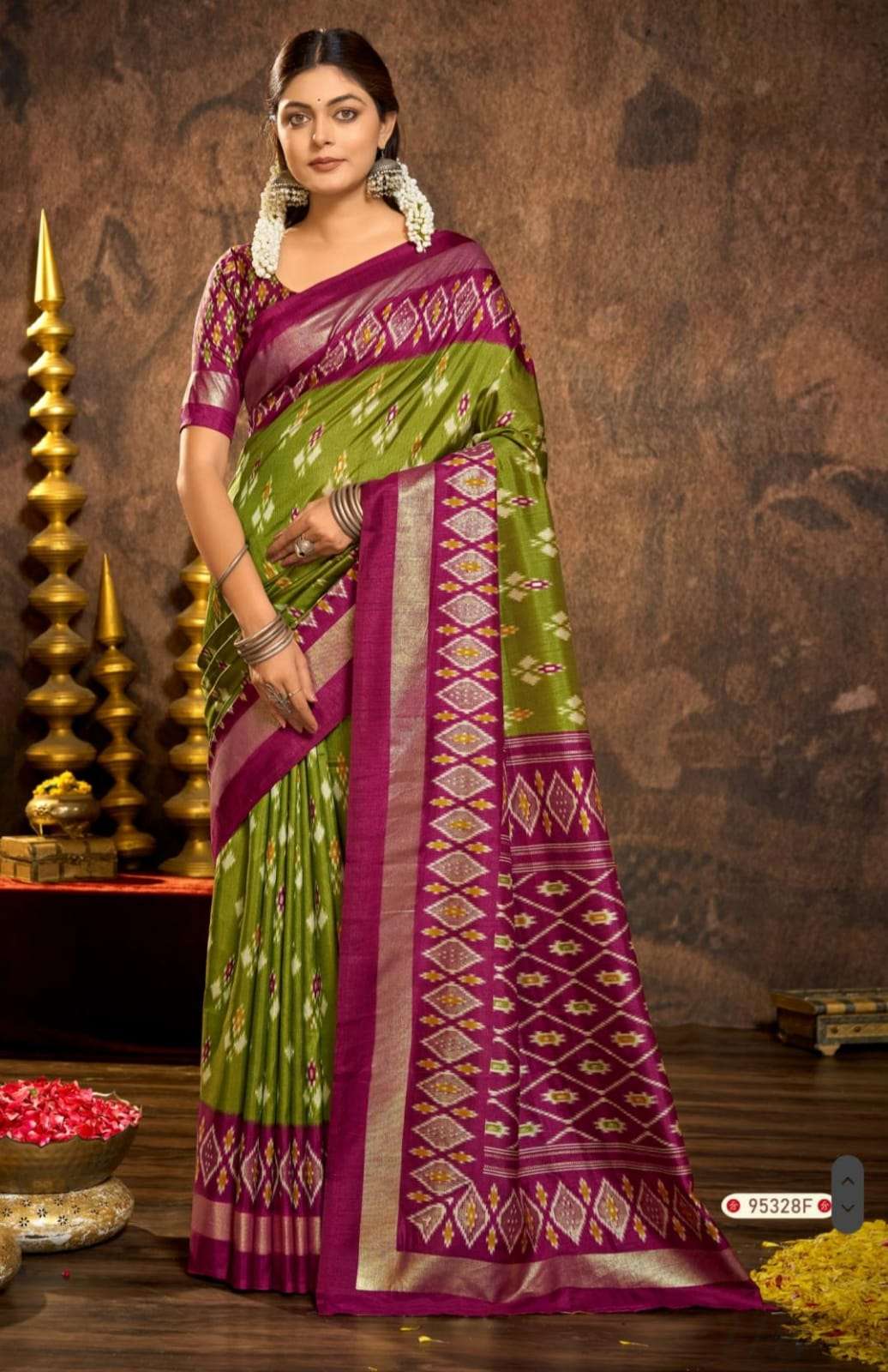 Vipul Fashion 95328 Colors Soft Silk Saree - Amrah Wholesale