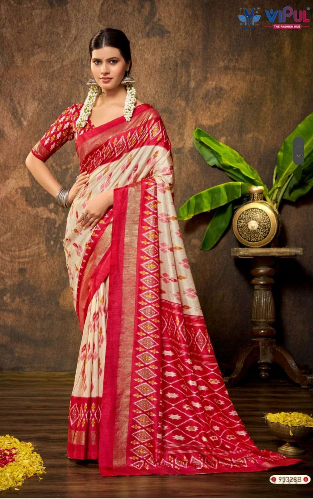Vipul Fashion 95328 Colors Soft Silk Saree - Amrah Wholesale