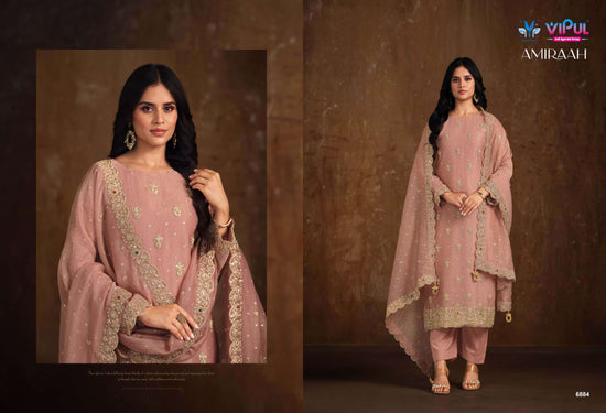Vipul Fashion Amiraah Salsa Jari Dress Material