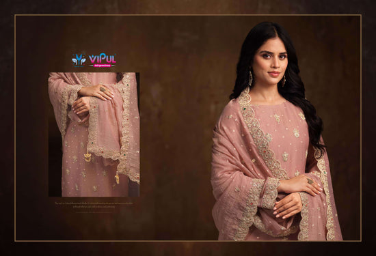 Vipul Fashion Amiraah Salsa Jari Dress Material