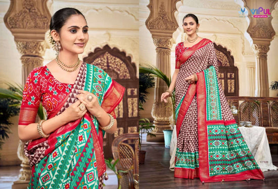 Vipul Fashion Aroma Silk Plus Vol 11 Soft Silk Saree