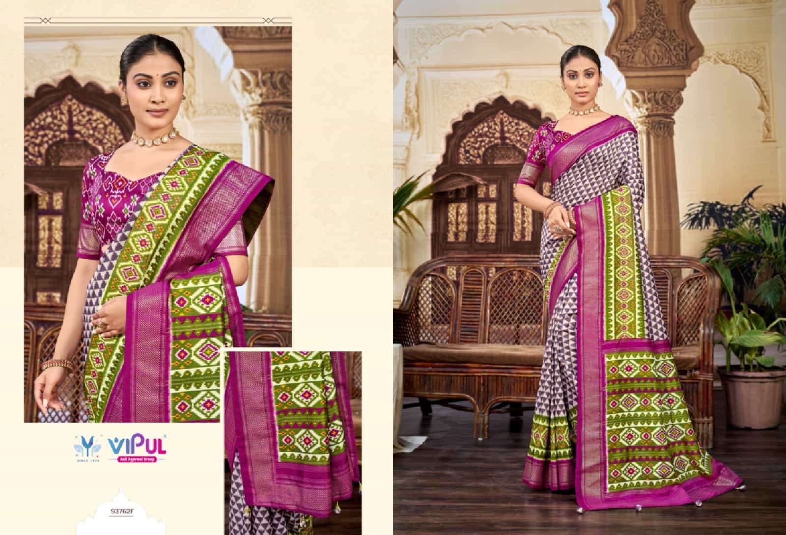 Vipul Fashion Aroma Silk Plus Vol 11 Soft Silk Saree