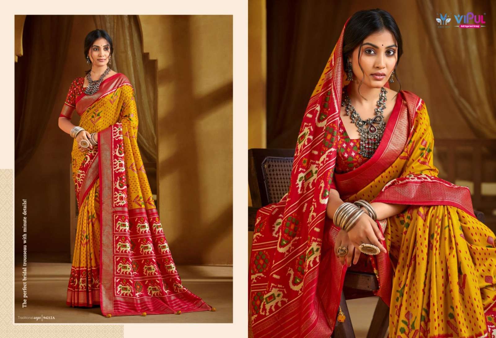 Vipul Fashion Aroma Silk Plus Vol 14 Soft Silk Saree