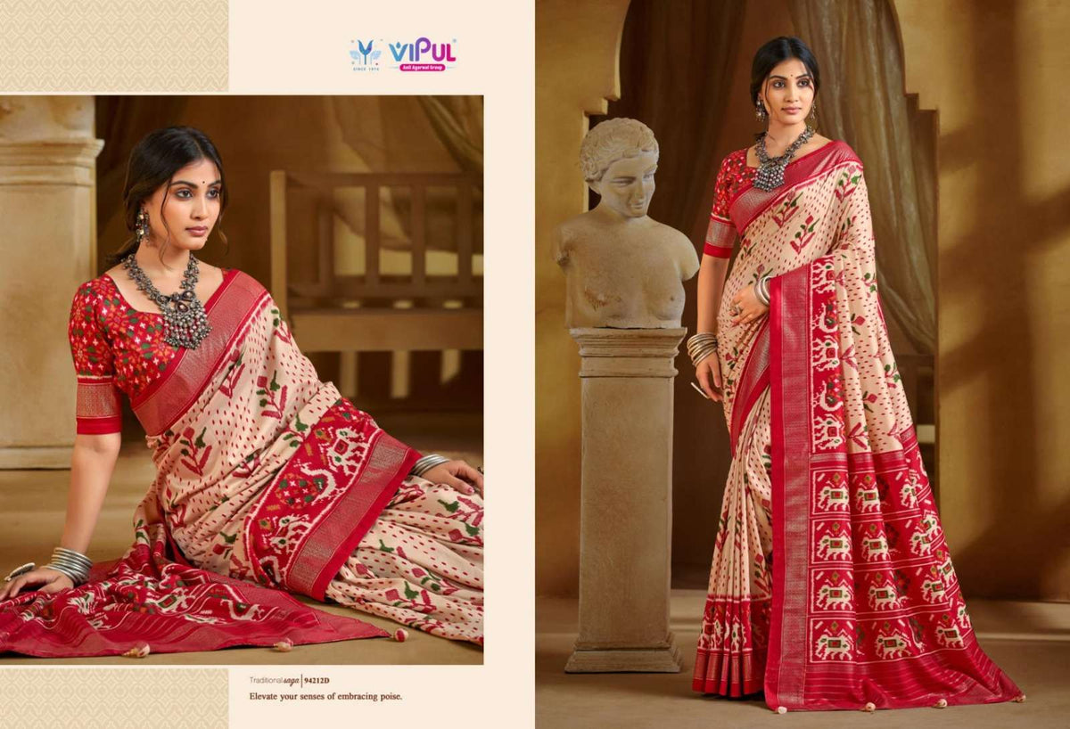 Vipul Fashion Aroma Silk Plus Vol 14 Soft Silk Saree