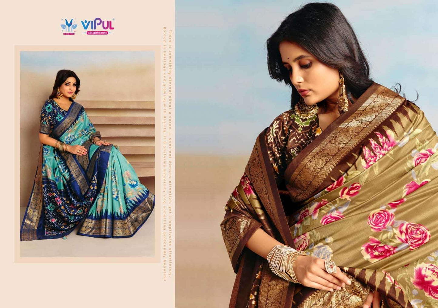 Vipul Fashion Aroma Silk Plus Vol 17 94329 Colors Soft Silk Saree
