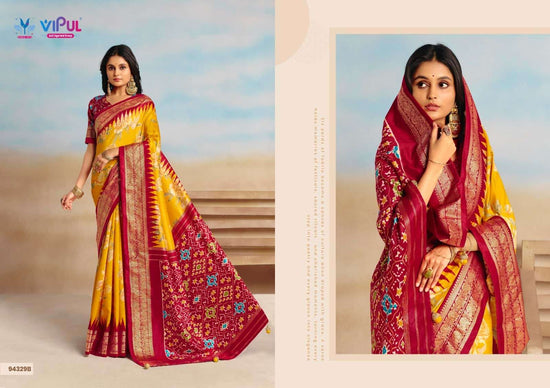Vipul Fashion Aroma Silk Plus Vol 17 94329 Colors Soft Silk Saree