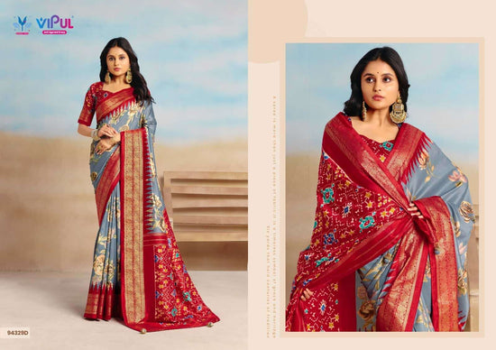 Vipul Fashion Aroma Silk Plus Vol 17 94329 Colors Soft Silk Saree