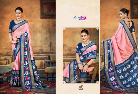 Vipul Fashion Aroma Silk Plus Vol 9 93150 Colors Soft Silk Saree