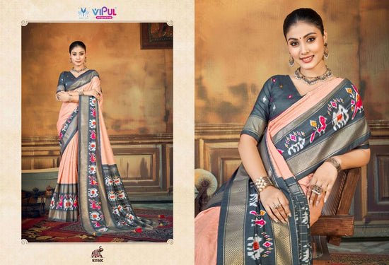 Vipul Fashion Aroma Silk Plus Vol 9 93150 Colors Soft Silk Saree