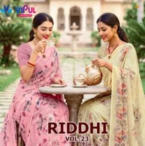 VIPUL FASHION RIDDHI VOL-23 Weightless Saree Collection