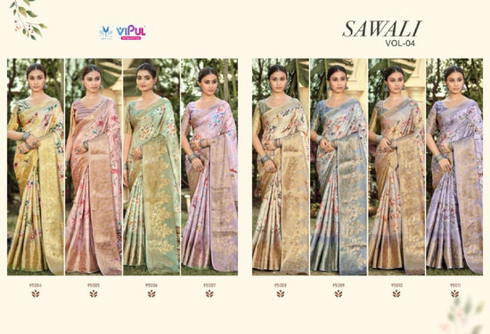 Vipul Fashion Sawali Vol 4 Premium Soft Silk Digital Print Saree