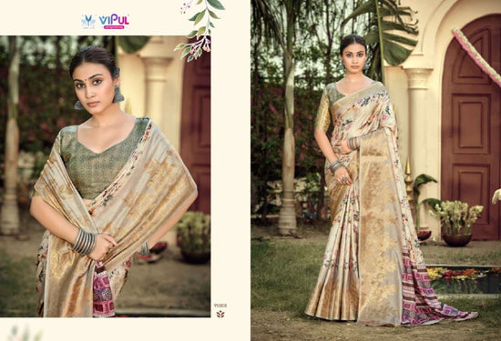 Vipul Fashion Sawali Vol 4 Premium Soft Silk Digital Print Saree