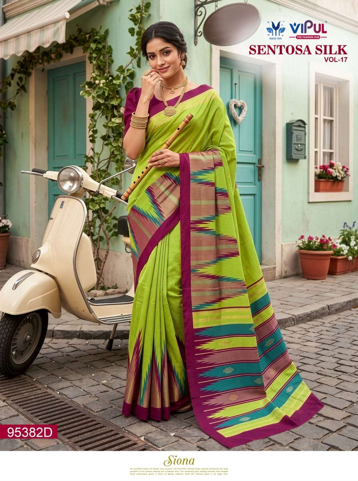 Vipul Fashion Sentosa Silk Vol 17 Soft Silk Saree - Amrah Wholesale