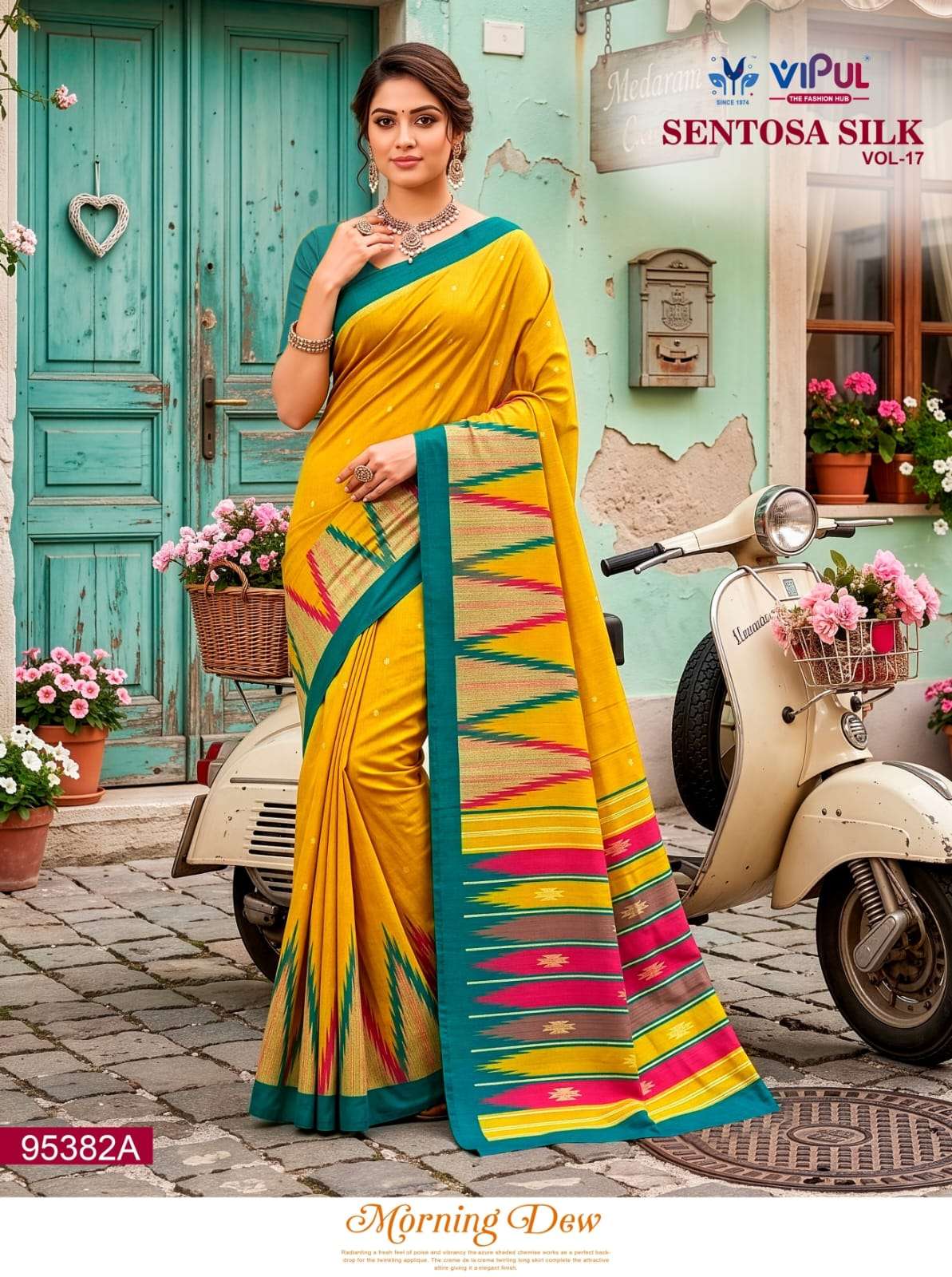 Vipul Fashion Sentosa Silk Vol 17 Soft Silk Saree - Amrah Wholesale