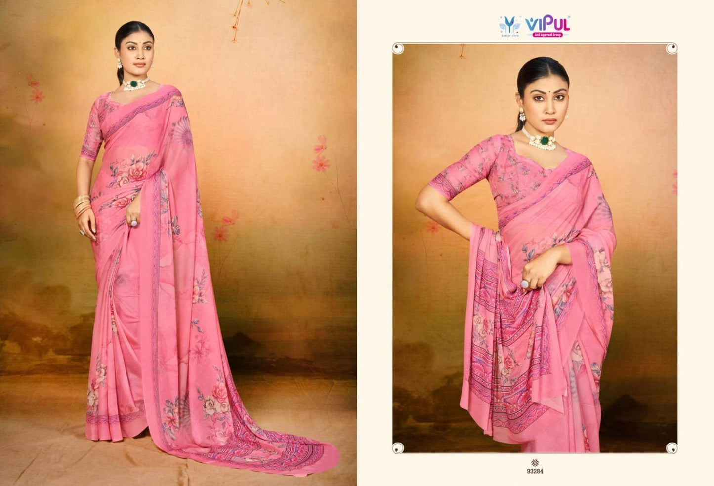 Vipul Fashion Siddhi Vol 2 Premium Weightless Saree Collection