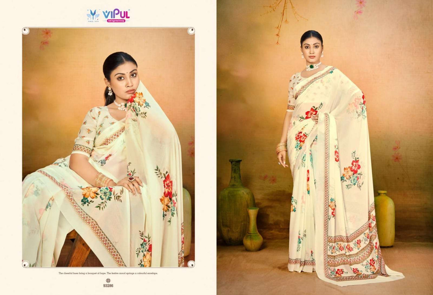 Vipul Fashion Siddhi Vol 2 Premium Weightless Saree Collection