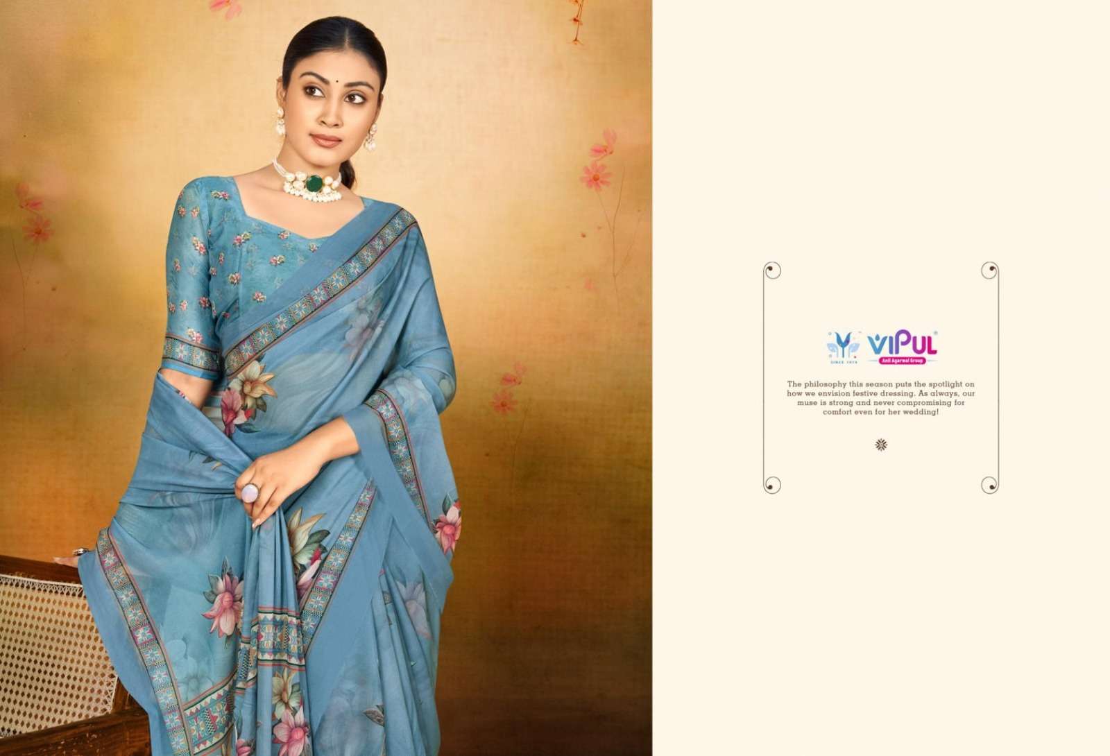 Vipul Fashion Siddhi Vol 2 Premium Weightless Saree Collection