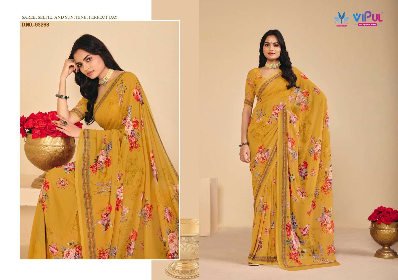 Vipul Fashion Twisha Vol 3 Premium Weightless Saree Collection