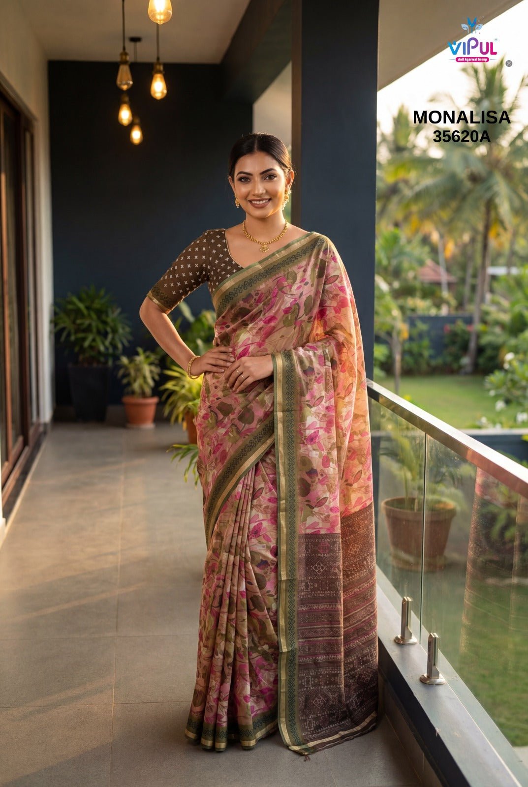 Vipul Monalisa 35620 A To D Saree Wholesale Catalogue - Amrah Wholesale