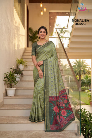 Vipul Monalisa 35622 Mal Cotton Saree
