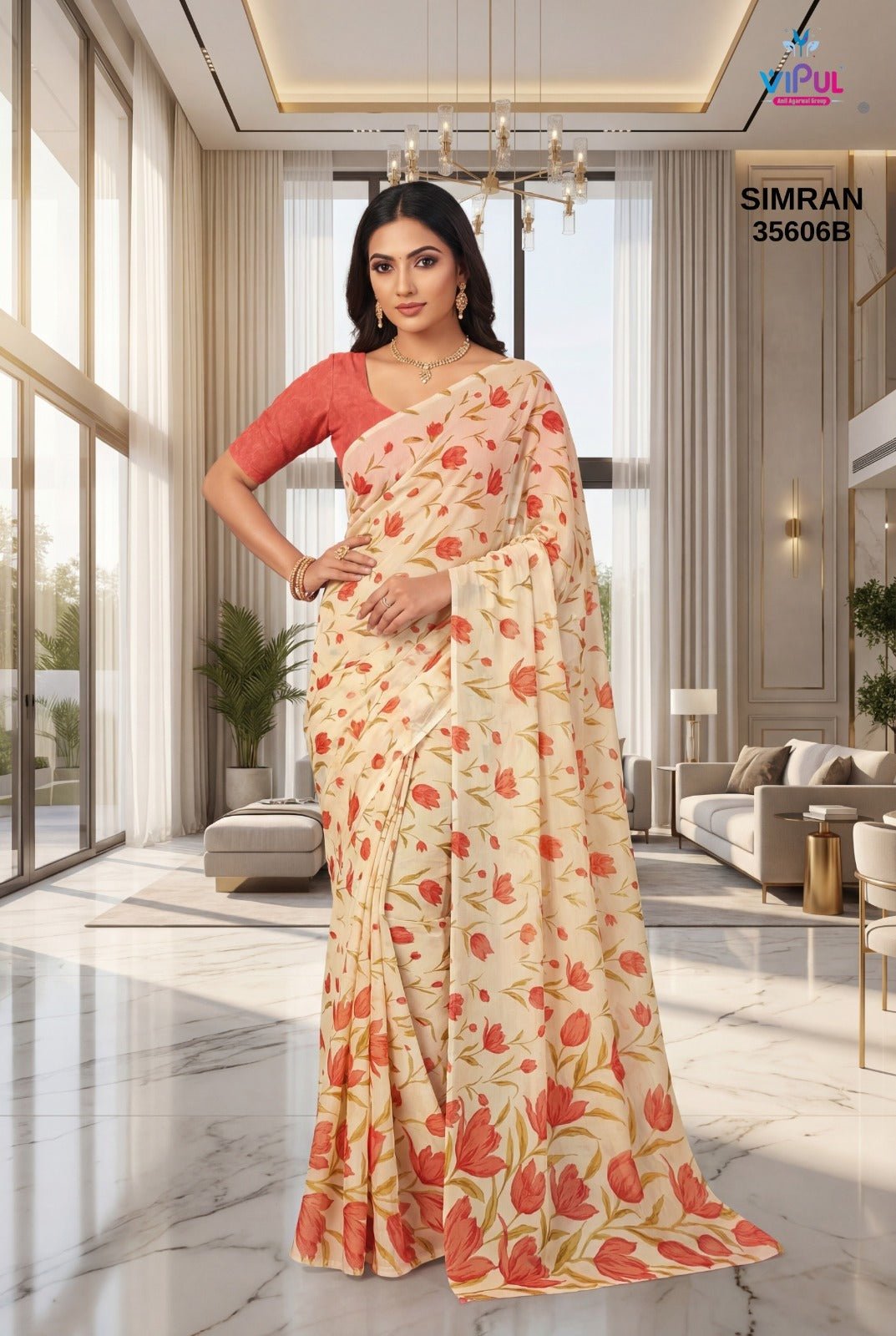 Vipul Simran 35606 A To F - Amrah Wholesale
