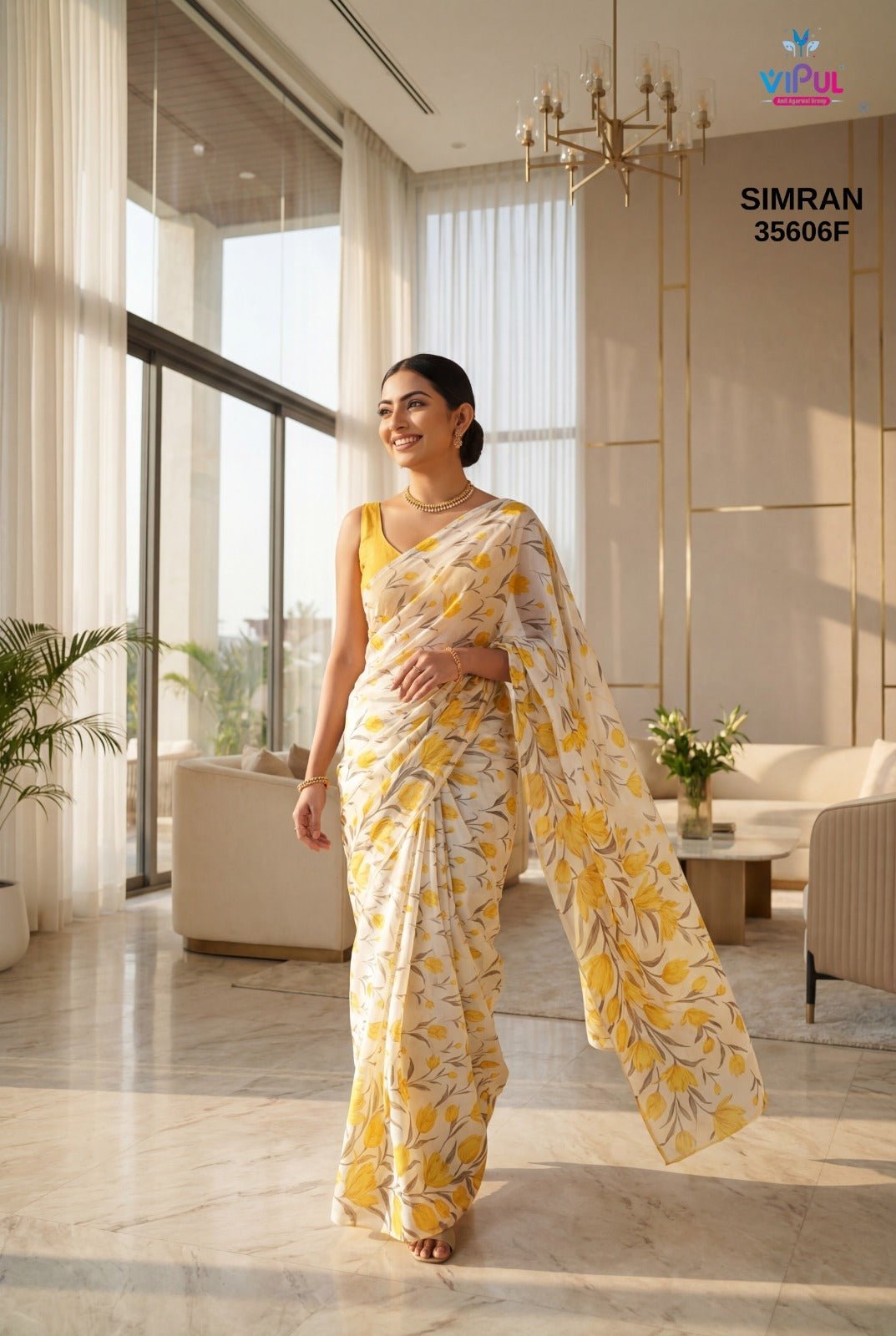 Vipul Simran 35606 A To F - Amrah Wholesale