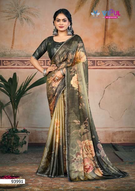 Vipul Venice Shimmer Saree