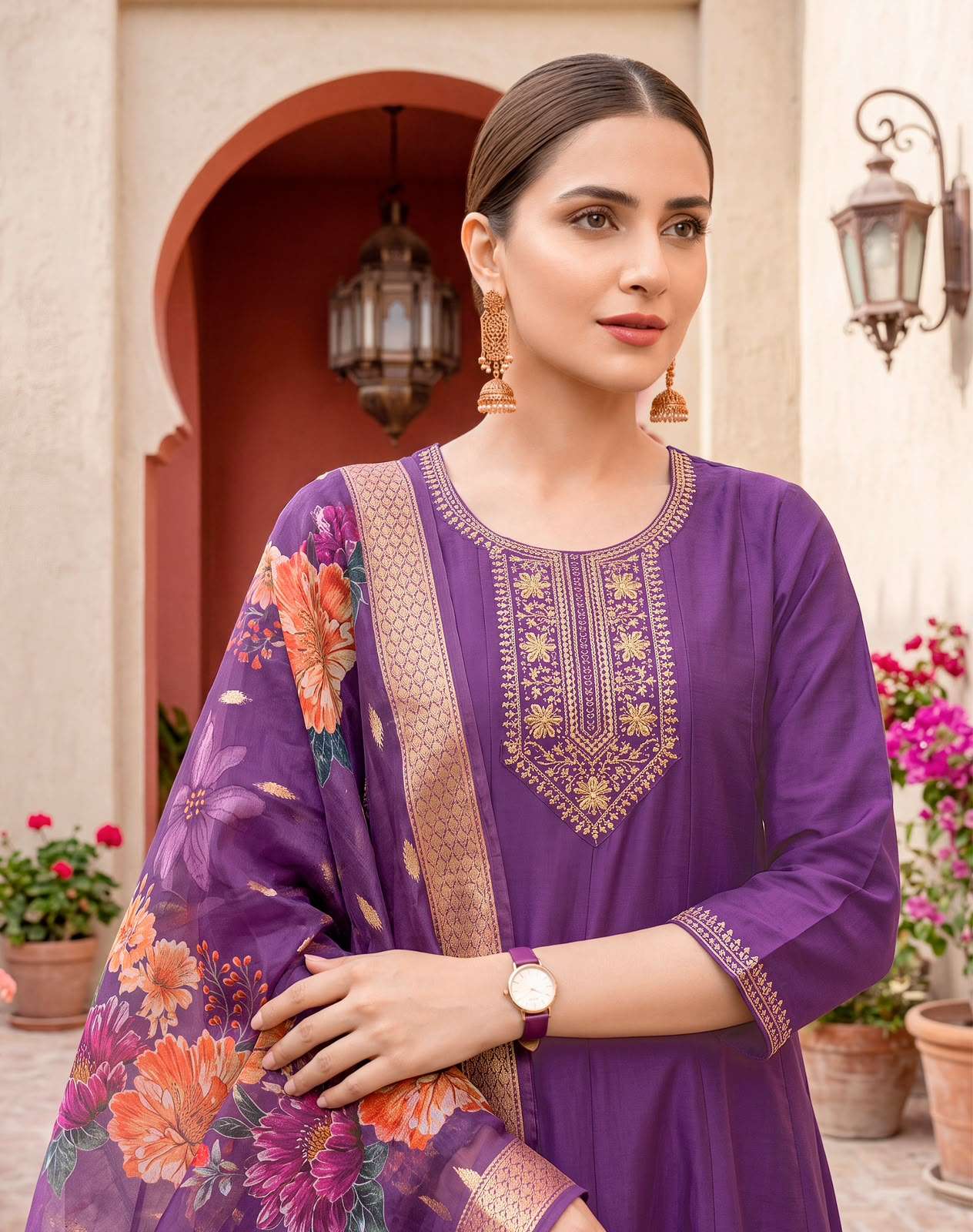 Vir Kala Vol 10 Stitched Embroidered Anarkali Dress