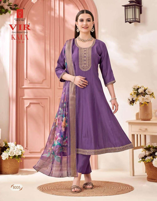 Vir Kala Vol 8 Vertican Salwar Suit Set