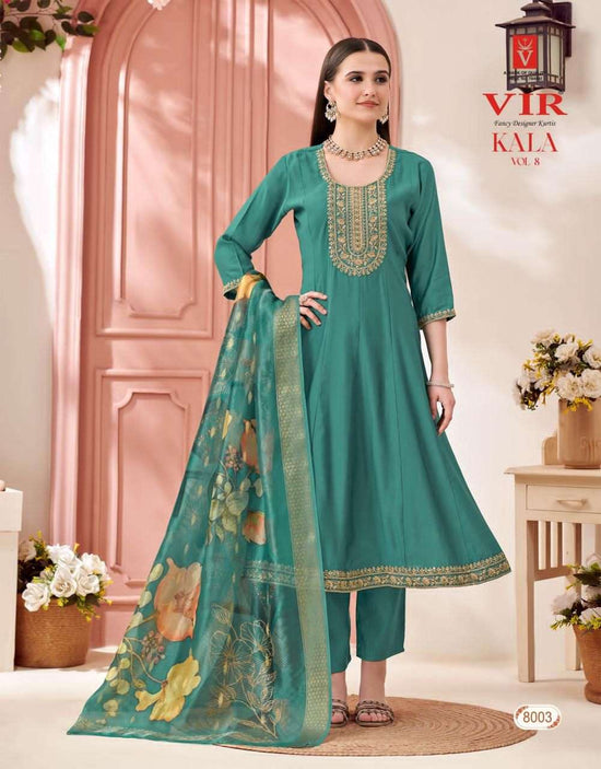Vir Kala Vol 8 Vertican Salwar Suit Set