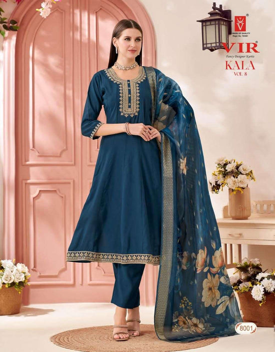 Vir Kala Vol 8 Vertican Salwar Suit Set