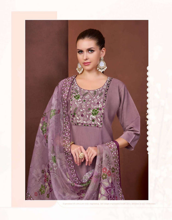 Vir Swag Vol 1 Vertican Fabric Salwar Suit Set
